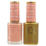 DND DIVA GEL DUO - 164 PEACH WAFFLE