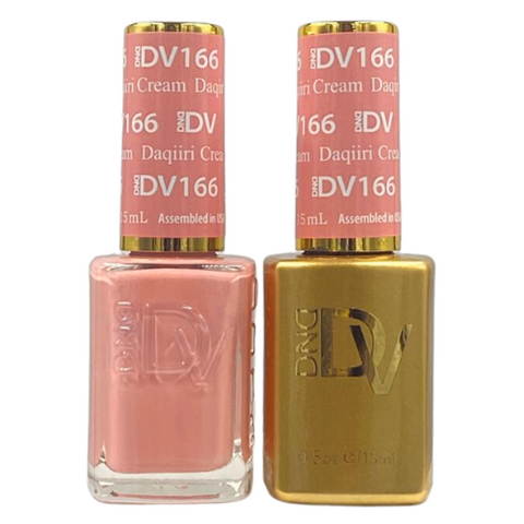 DND DIVA GEL DUO - 166 DAQUIRI CREAM