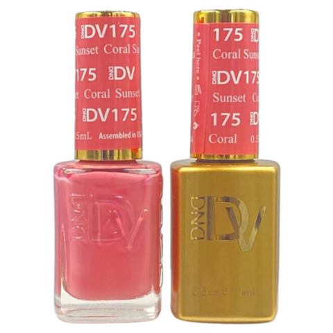 DND DIVA GEL DUO - 175 CORAL SUNSET