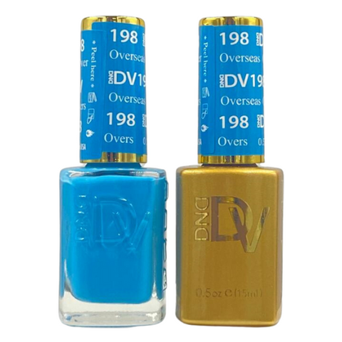 DND DIVA GEL DUO - 198 OVERSEAS