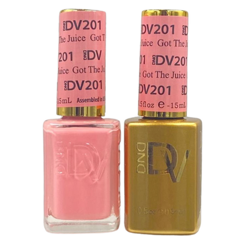 DND DIVA GEL DUO - 201 GOT THE JUICE
