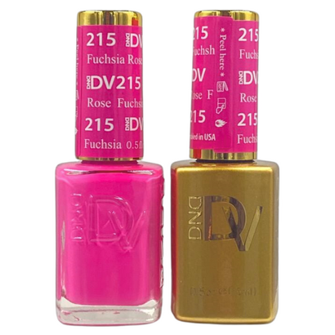 DND DIVA GEL DUO - 215 FUCHSIA ROSE