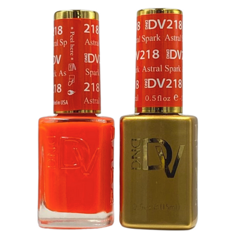 DND DIVA GEL DUO - 218 ASTRAL SPARK