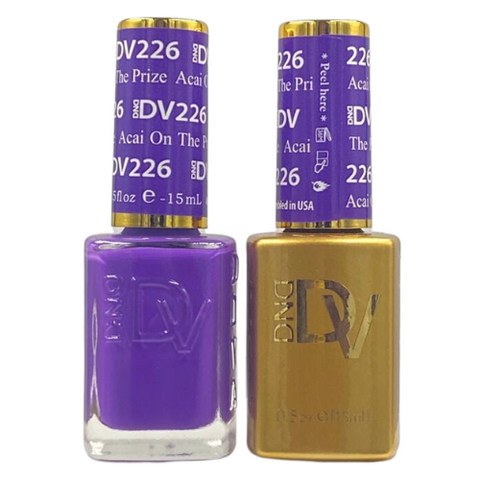 DND DIVA GEL DUO - 226 ACAI ON THE PRIZE