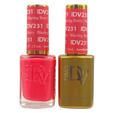 DND DIVA GEL DUO - 231 BLAZING BERRY