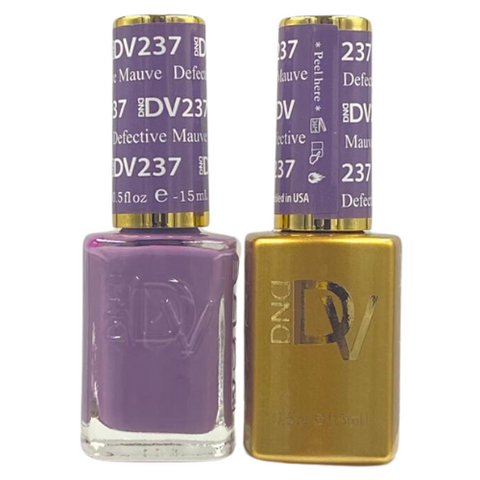DND DIVA GEL DUO - 237 DETECTIVE MAUVE