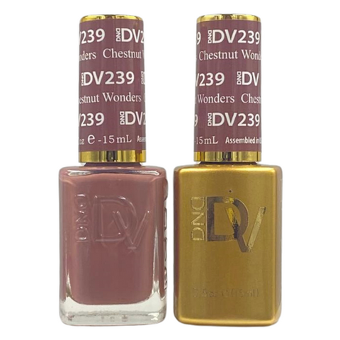DND DIVA GEL DUO - 239 CHESTNUT WONDERS