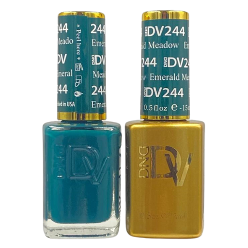 DND DIVA GEL DUO - 244 EMERALD MEADOW