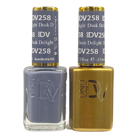 DND DIVA GEL DUO - 258 DUSK DELIGHT