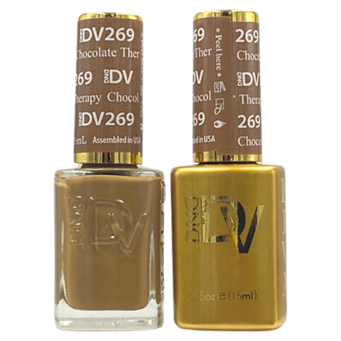 DND DIVA GEL DUO - 269 CHOCOLATE THERAPY
