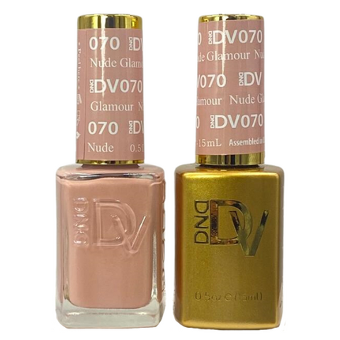 DND DIVA GEL DUO - 070 NUDE GLAMOUR