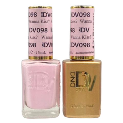 DND DIVA GEL DUO - 098 WANNA KISS?