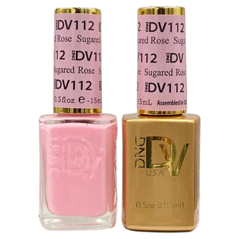 DND DIVA GEL DUO - 112 SUGARED ROSE