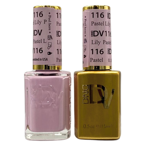 DND DIVA GEL DUO - 116 PASTEL LILY
