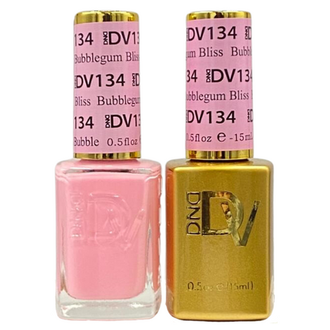 DND DIVA GEL DUO - 134 BUBBLEGUM BLISS
