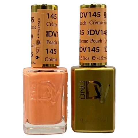 DND DIVA GEL DUO - 145 CREME PEACH
