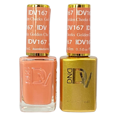 DND DIVA GEL DUO - 167 GOLDEN CHEEKS