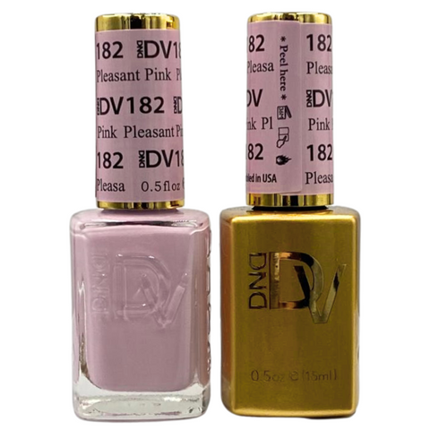 DND DIVA GEL DUO - 182 PLEASANT PINK