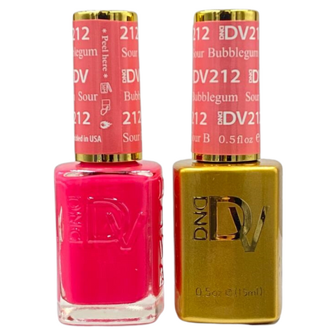 DND DIVA GEL DUO - 212 SOUR BUBBLEGUM