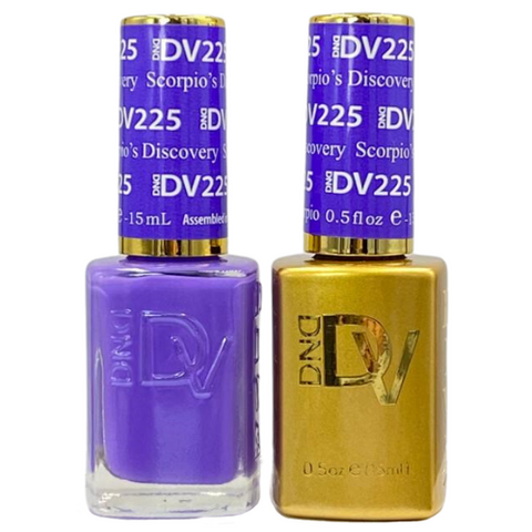 DND DIVA GEL DUO - 225 SCORPIO'S DISCOVERY