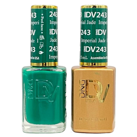 DND DIVA GEL DUO - 243 IMPERIAL JADE