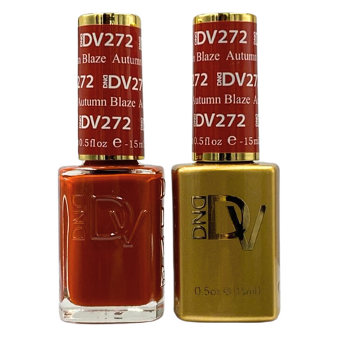 DND DIVA GEL DUO - 272 AUTUMN BLAZE