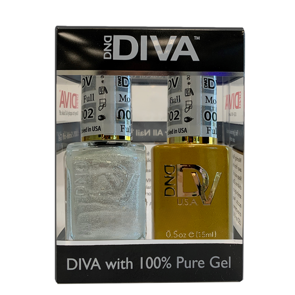 DND DIVA GEL DUO - 002 FULL MOON