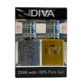 DND DIVA GEL DUO - 024 RAINBOW PRISMS