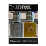 DND DIVA GEL DUO - 026 SMOKEY SHIMMY