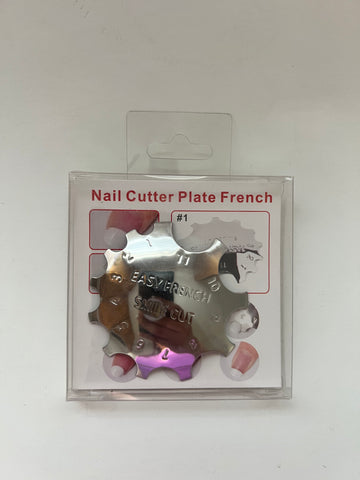 DND NAIL CUTTER PLATE - FRENCH #1