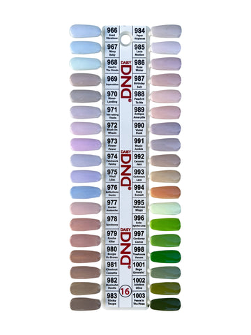 972 -  DND DUO GEL - COLLECTION 2023 - BLUSH ON WHEELS