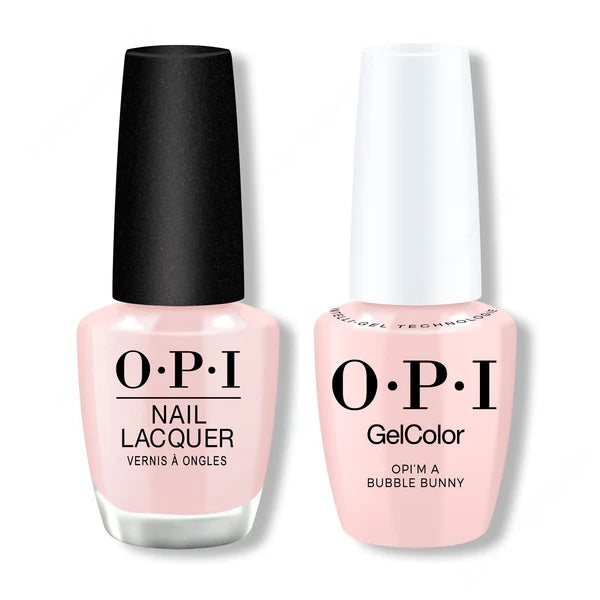 GC S061 - OPI GelColor - I’m A Bubble Bunny 0.5 oz - GEL + REGULAR SET