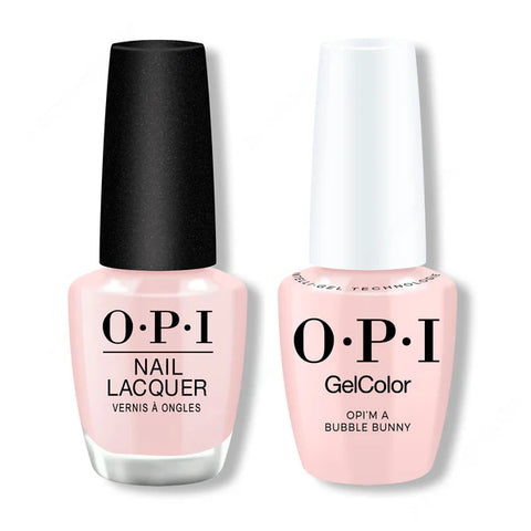 GC S061 - OPI GelColor - I’m A Bubble Bunny 0.5 oz - GEL + REGULAR SET