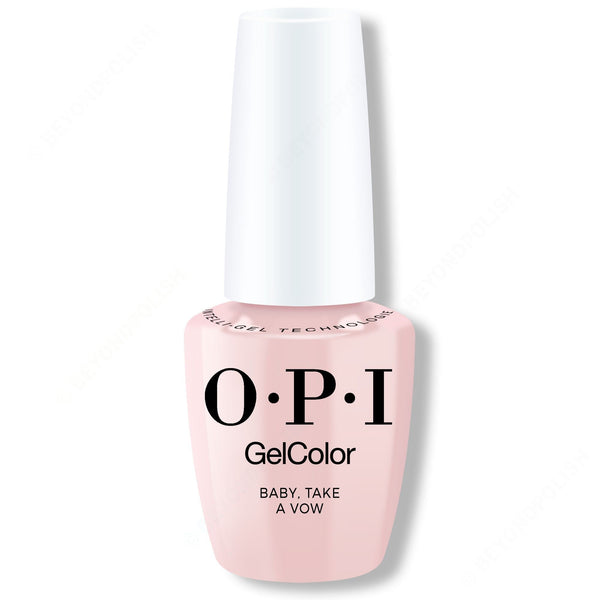 GC SH1 - OPI GelColor - BABY, TAKE A VOW - Gel Only