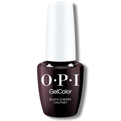 GC I43 - OPI GelColor - BLACK CHERRY CHUTNEY - Gel Only