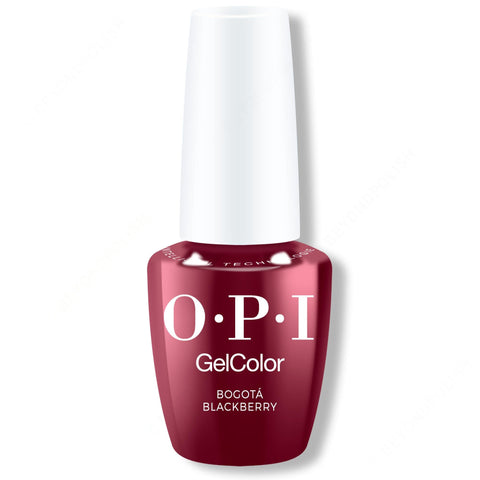 GC F52 - OPI GelColor - BOGOTA BLACKBERRY - Gel Only