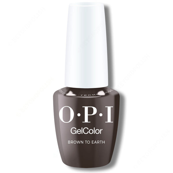 GC F004 - OPI GelColor - BROWN TO EARTH - Gel Only
