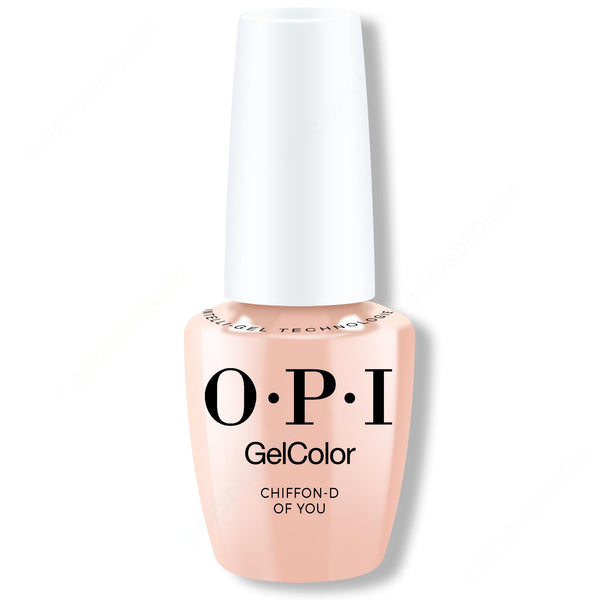 GC SH3 - OPI GelColor - CHIFFON-D OF YOU - Gel Only