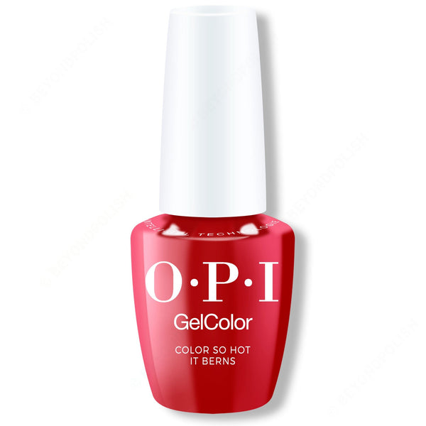 GC Z13 - OPI GelColor - COLOR SO HOT IT BERNS - Gel Only