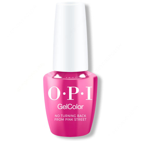 GC L19 - OPI GelColor - NO TURNING BACK FROM PINK STREET - Gel Only