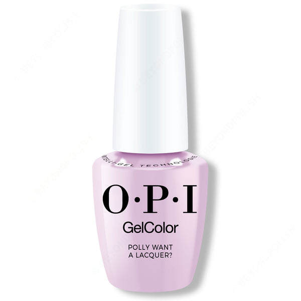 GC F83 - OPI GelColor - POLLY WANT A LACQUER? - Gel Only