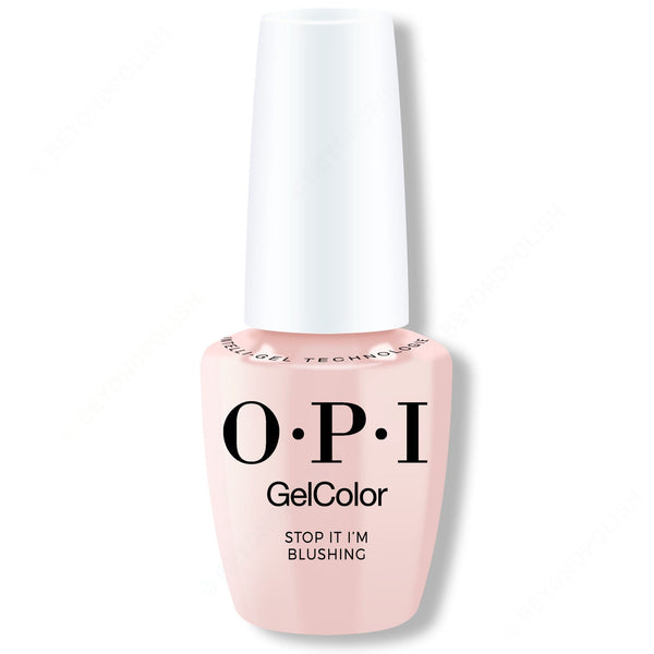 GC T74 - OPI GelColor - STOP IT I'M BLUSHING - Gel Only