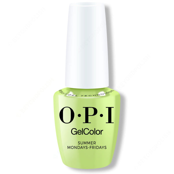 GC P012 - OPI GelColor - SUMMER MONDAY-FRIDAYS - Gel Only