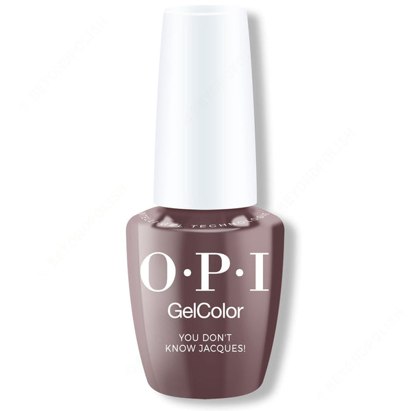 GC F15 - OPI GelColor - YOU DON'T KNOW JACQUES! - Gel Only