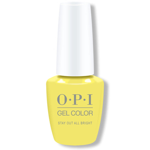 GC P008 - OPI GelColor - STAY OUT ALL BRIGHT - Gel Only