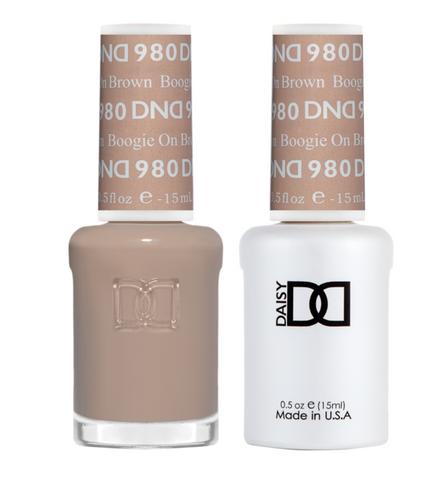 980 -  DND DUO GEL - COLLECTION 2023 - BOOGIE ON BROWN