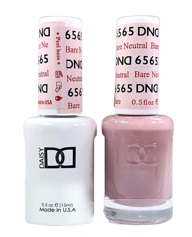 6565 -  DND DUO GEL - BARE NEUTRAL (INSPIRED BY PUT IT IN NEUTRAL)