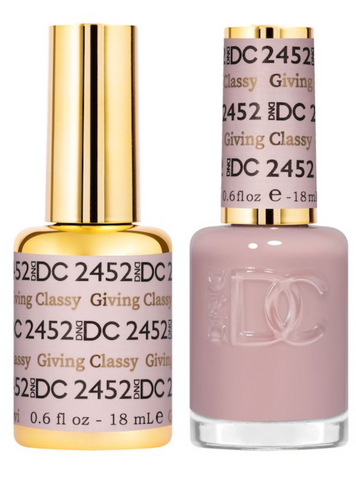 2452 -  DND DC DUO GEL -  SHEER COLLECTION 2024 - GIVING CLASSY