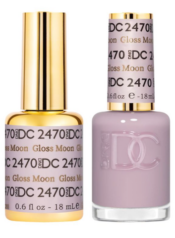 2470 -  DND DC DUO GEL -  SHEER COLLECTION 2024 - GLOSS MOON