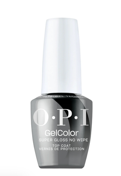 GC 005 - OPI GelColor - INTELLI-GEL SUPER GLOSS  NO WIPE TOP COAT  .5 OZ